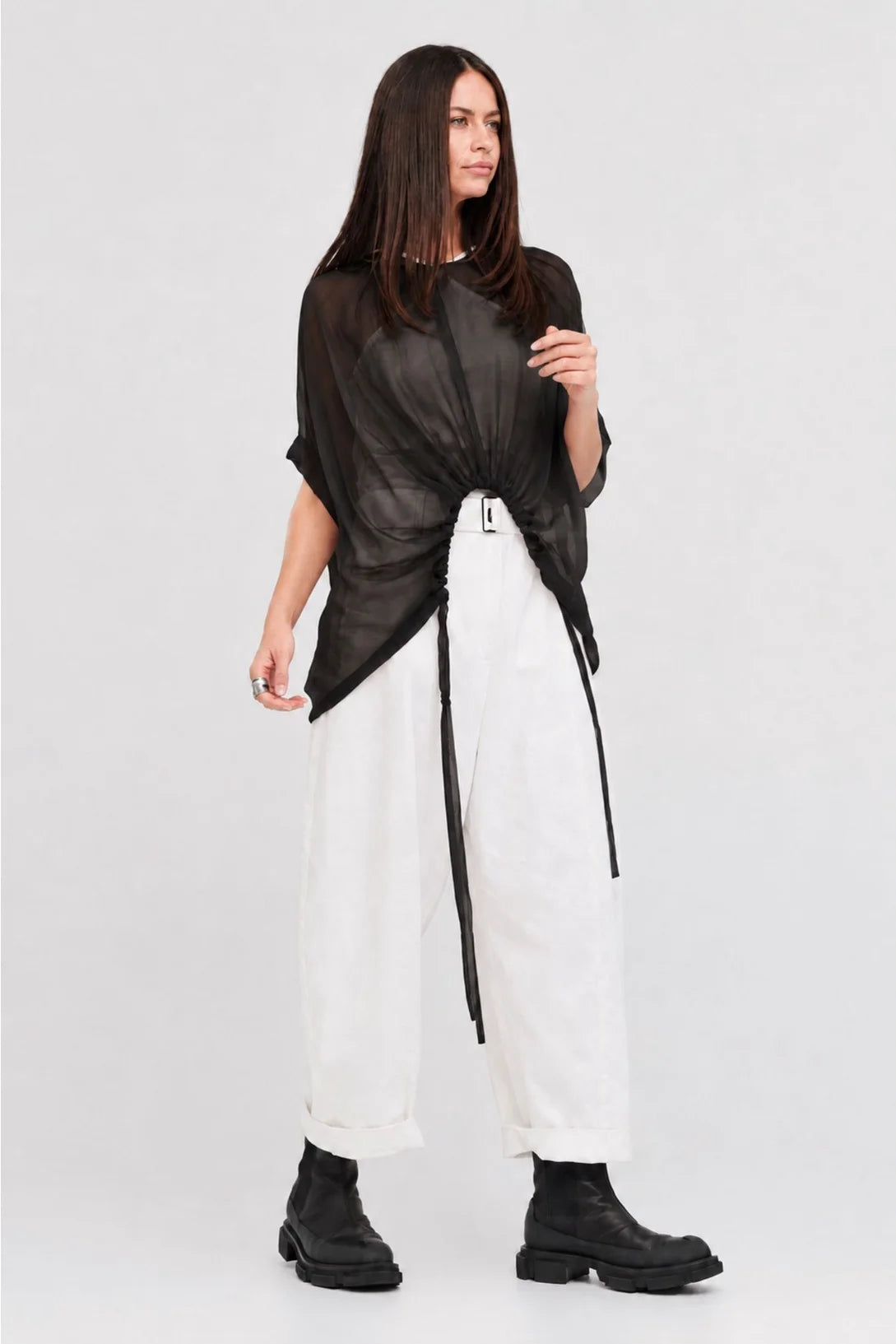 Taylor Arched Top - Black