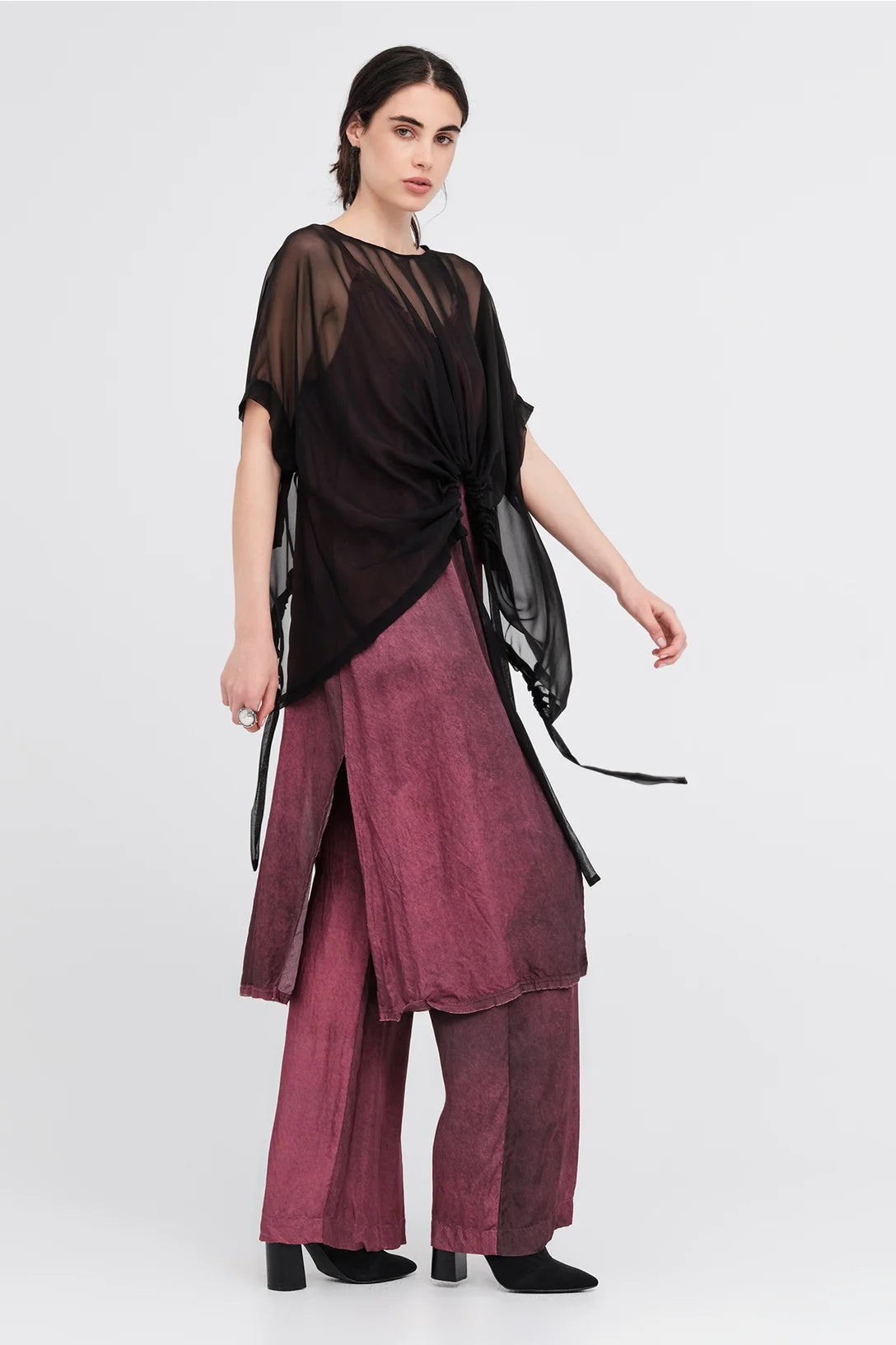 Taylor Arched Top - Black