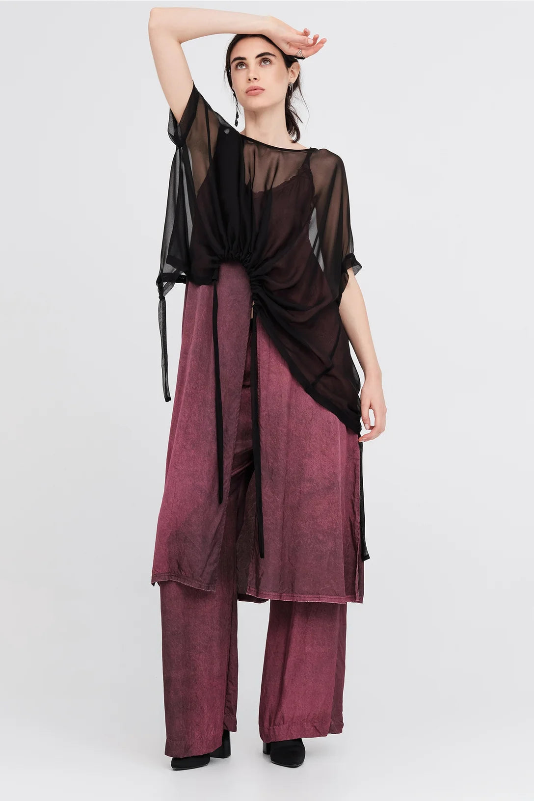 Taylor Arched Top - Black