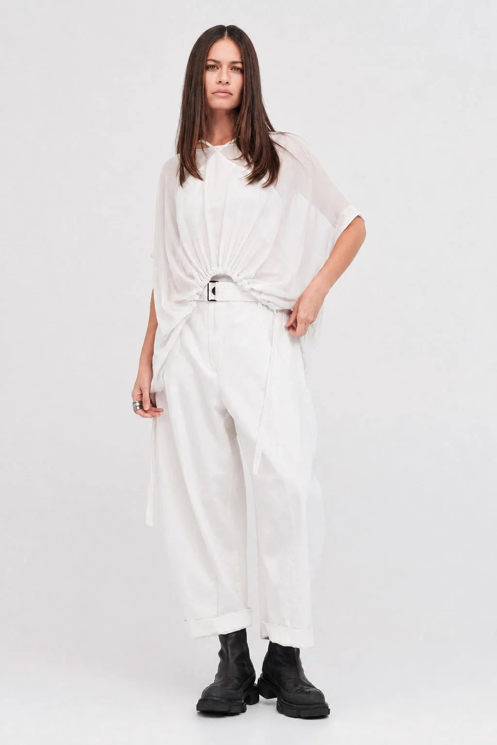 Taylor Arched Top - Ivory