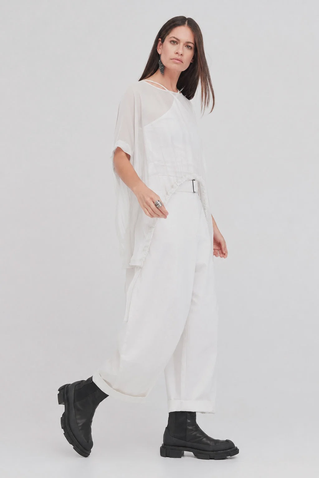 Taylor Arched Top - Ivory