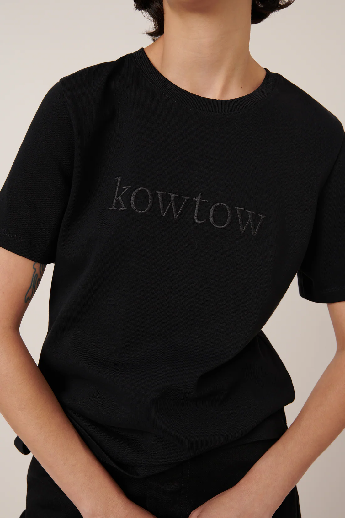 Kowtow Identity Tee - Black