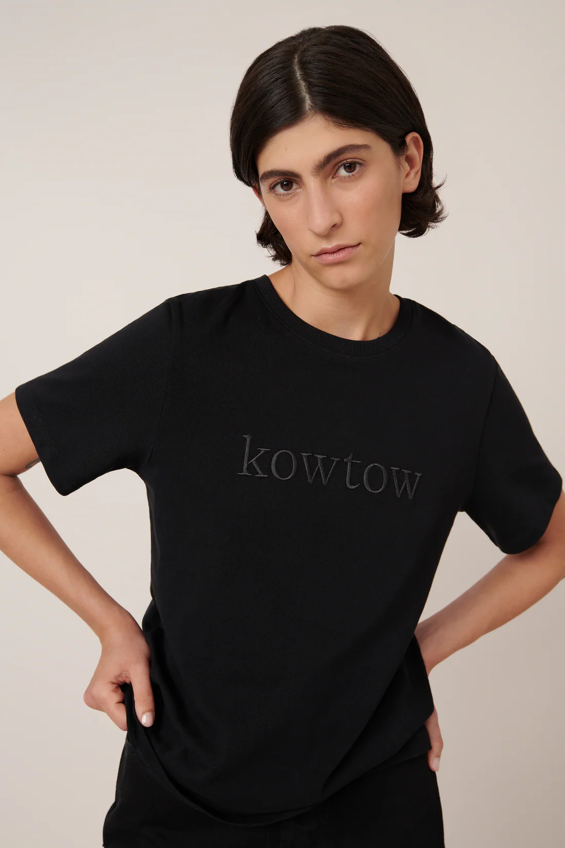 Kowtow Identity Tee - Black