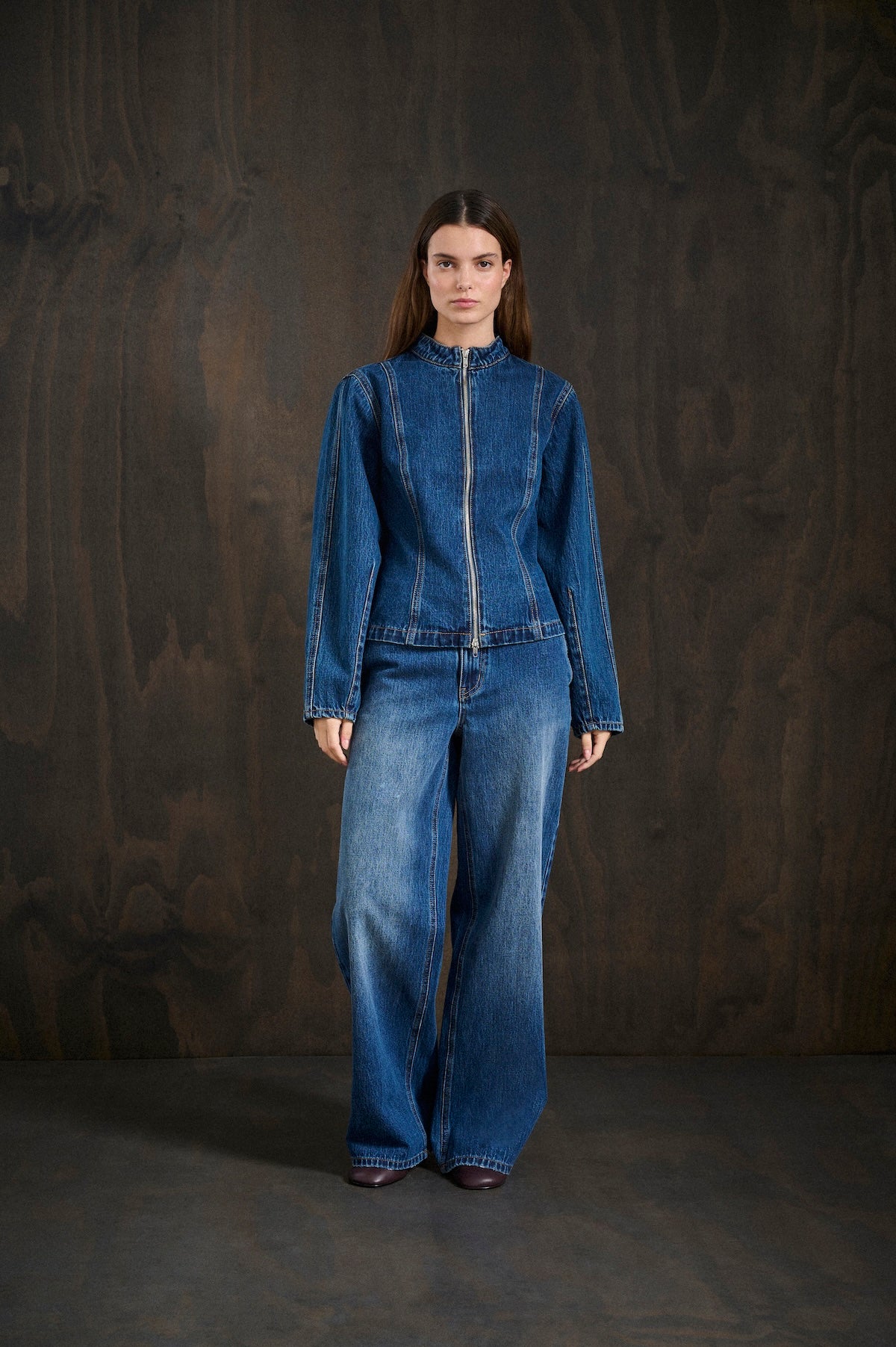 Karen By Simonsen Bonnie Jacket - Dark Blue Denim