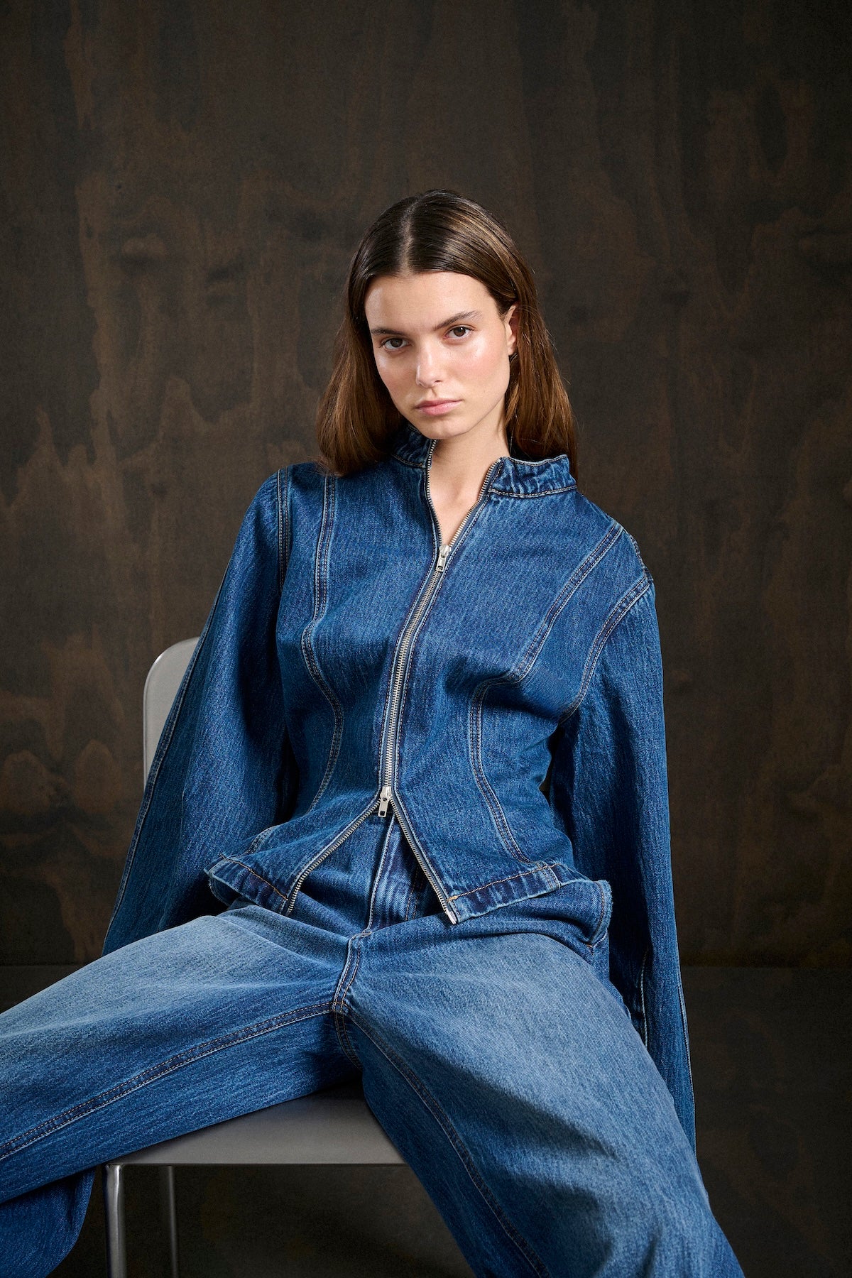 Karen By Simonsen Bonnie Jacket - Dark Blue Denim
