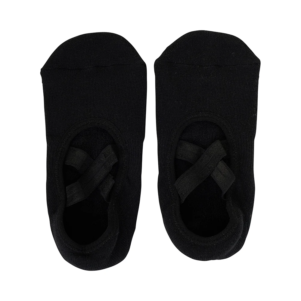 Annabel Trends Feel Well Pilates Socks - Black