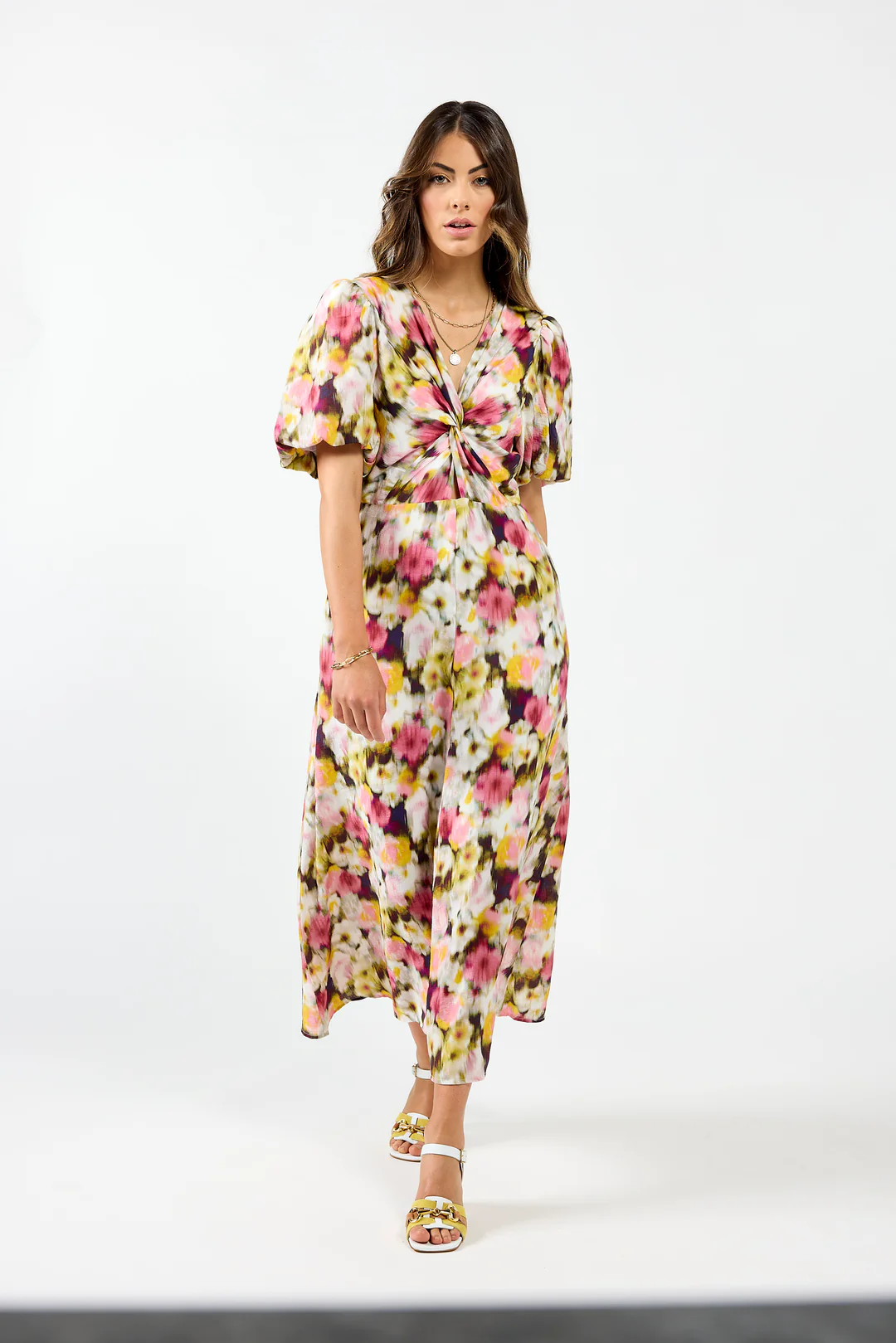 Drama The Label Halo Dress - Pink Monet