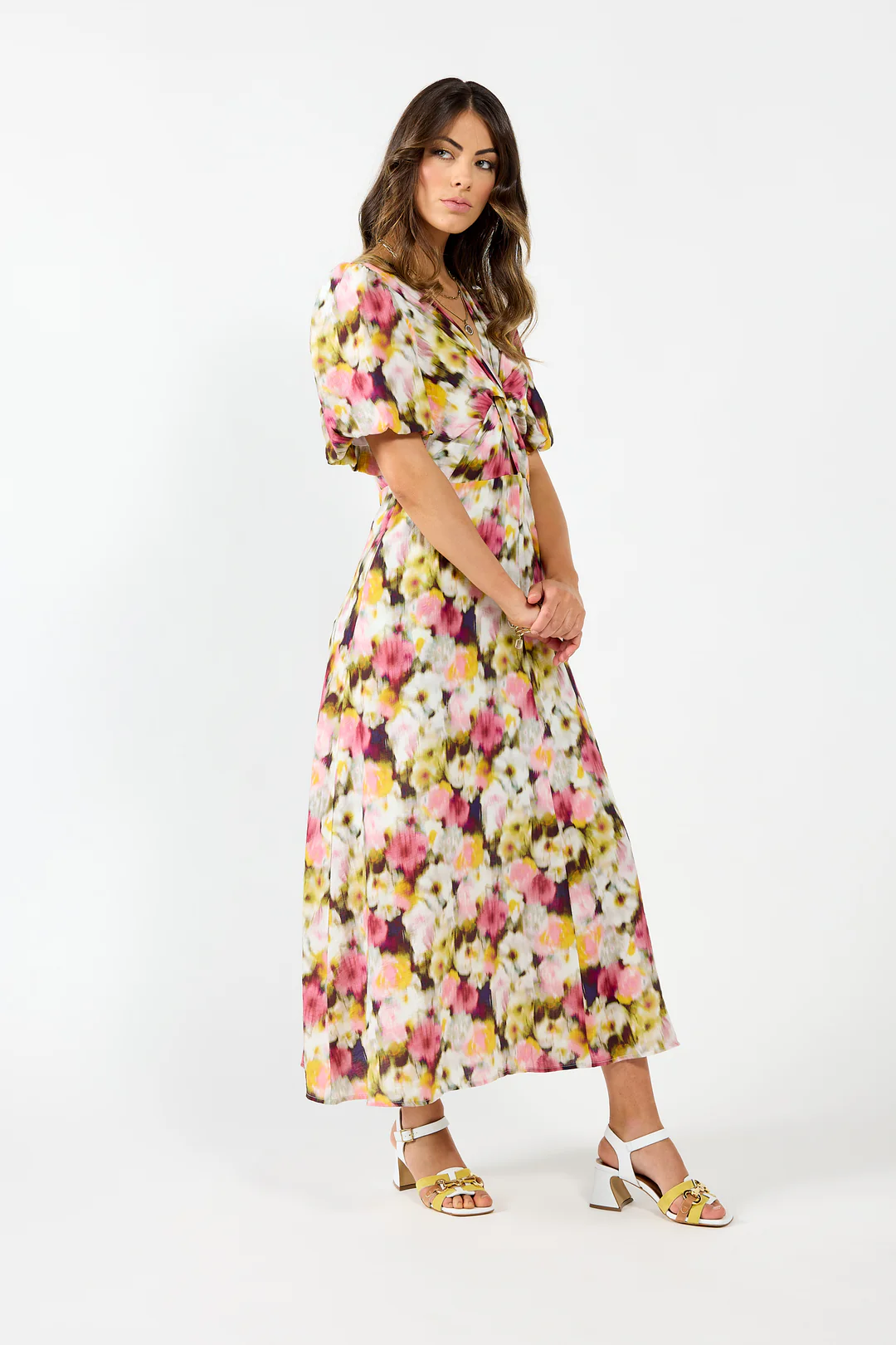 Drama The Label Halo Dress - Pink Monet