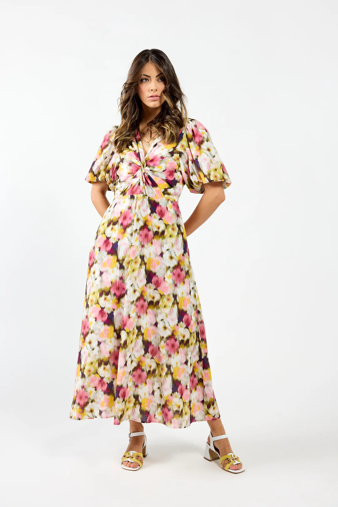 Drama The Label Halo Dress - Pink Monet