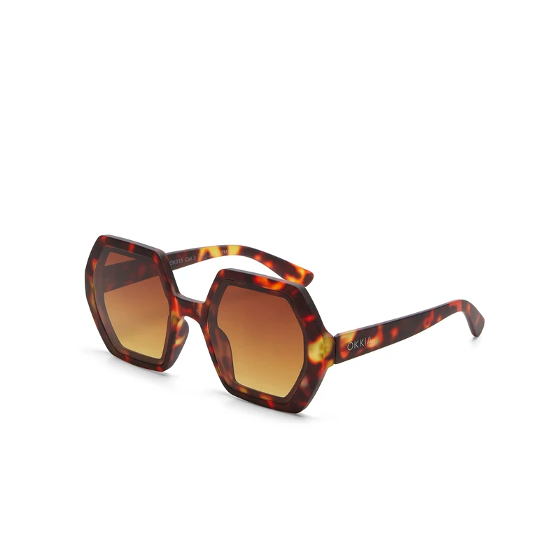 Okkia OK015 Emma Sunglasses - Classic Havana