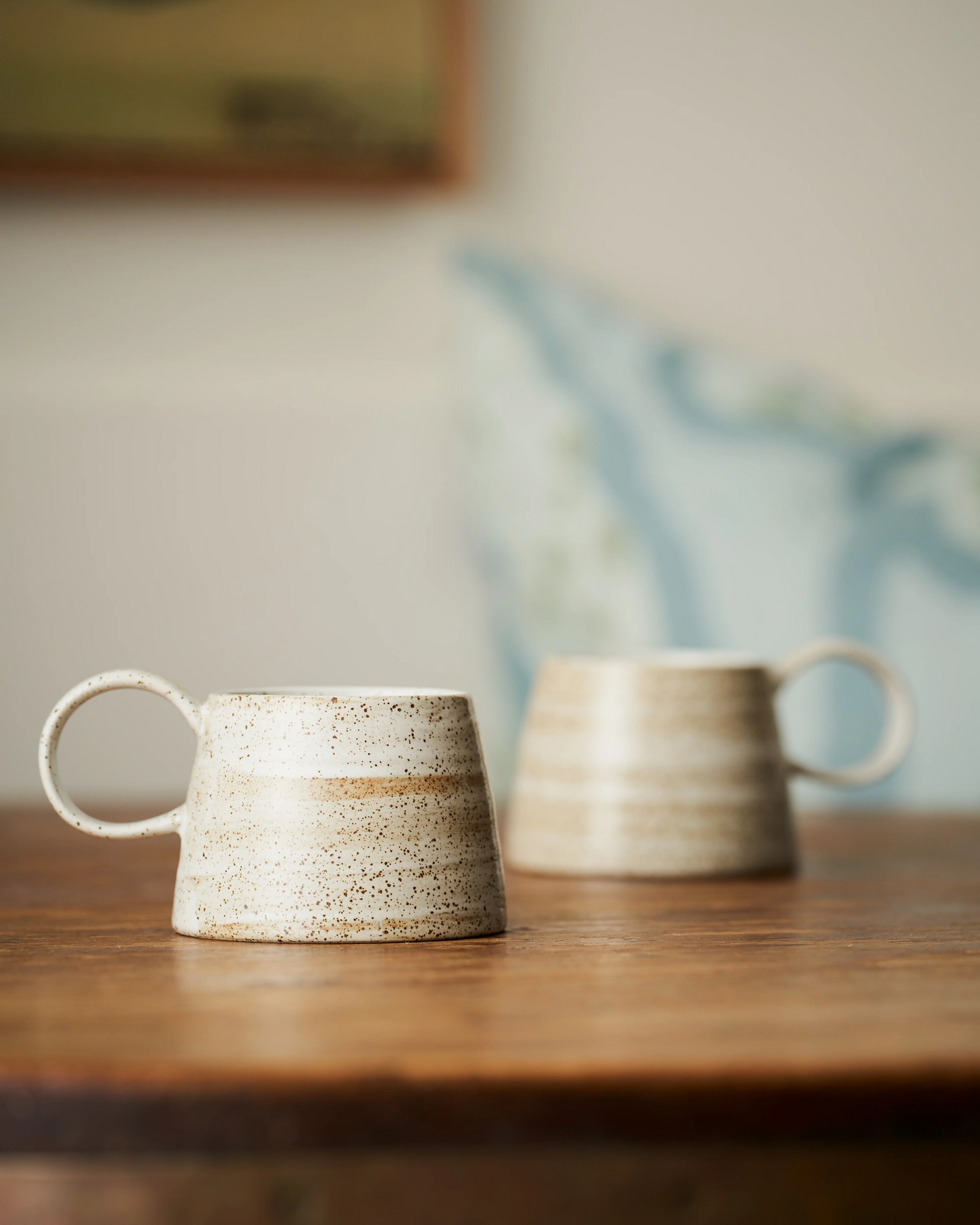 Robert Gordon Large Handle Mug - Ceylon White