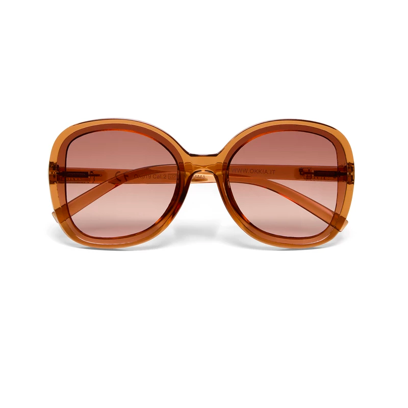 Okkia OK019 Anna Sunglasses - Brown