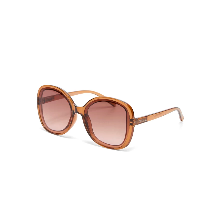 Okkia OK019 Anna Sunglasses - Brown
