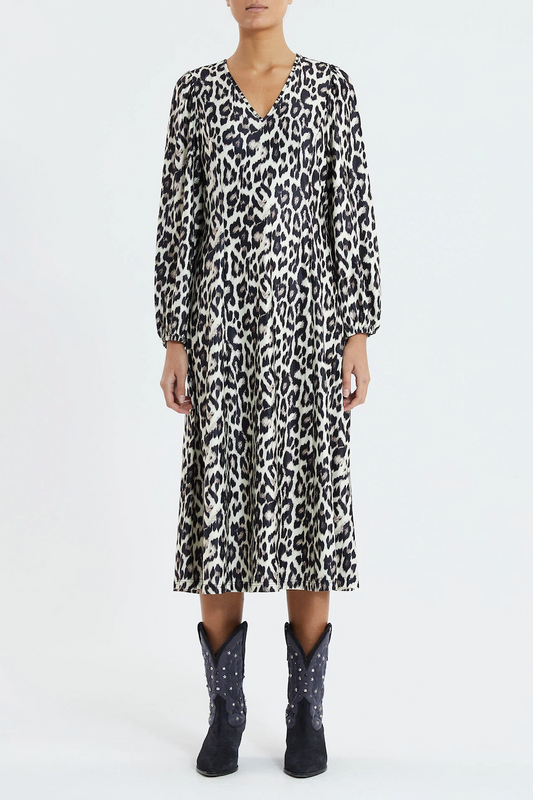 Lollys Laundry Lake Dress - Leopard Print