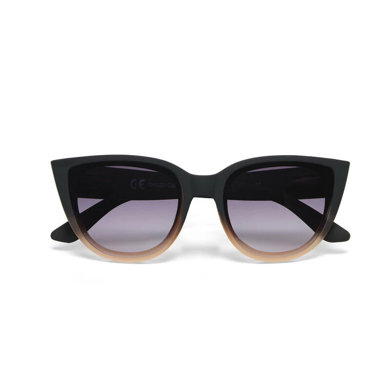 Okkia OK020 Silvia Sunglasses - Black Shaded Rose