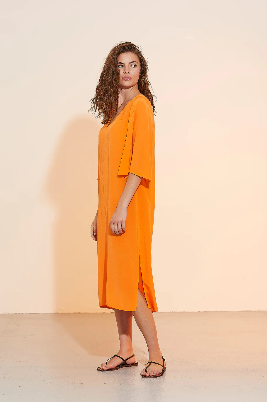 Rue De Femme Maxim Dress - Orange