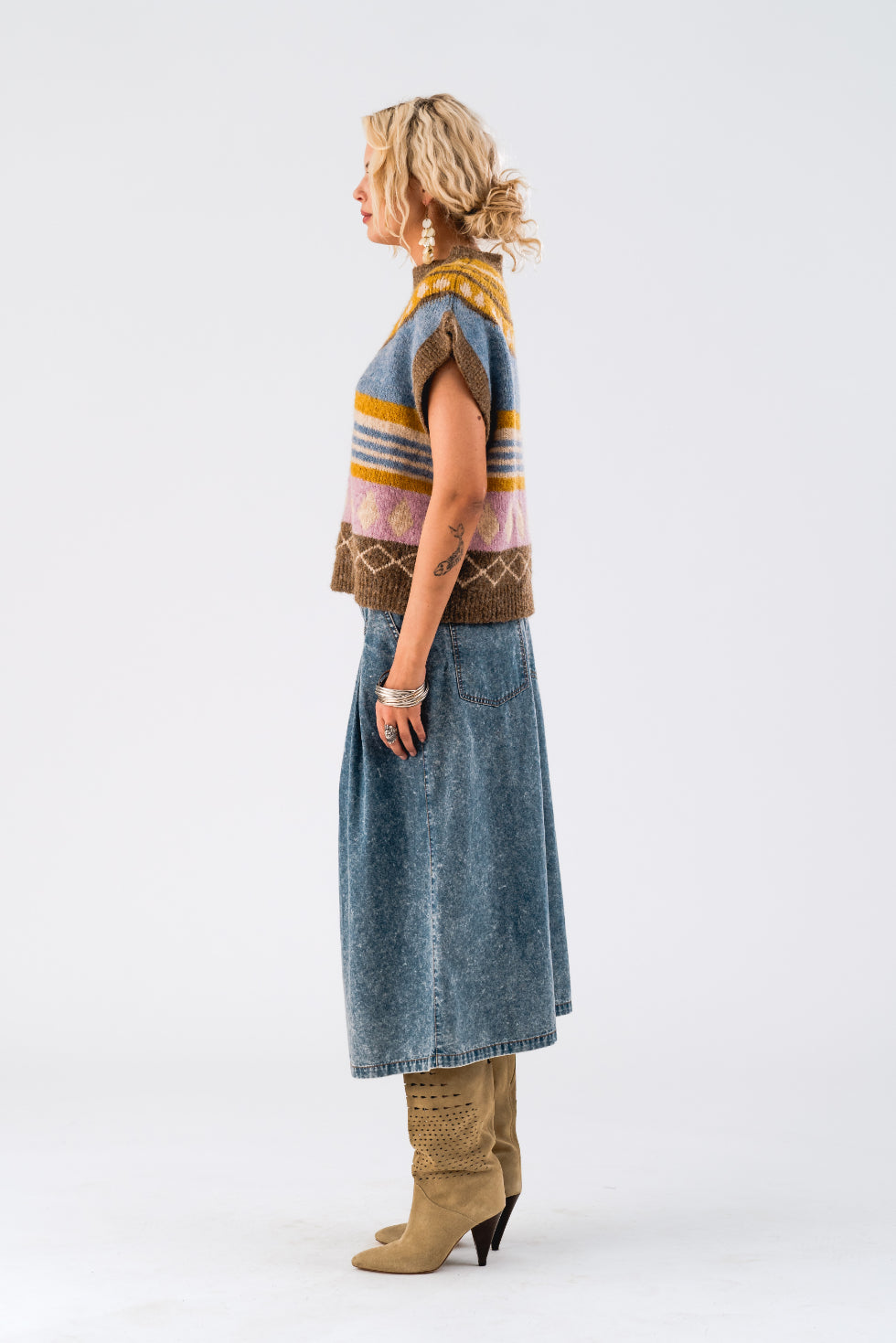 Lollys Laundry Dicte Vest - Multi