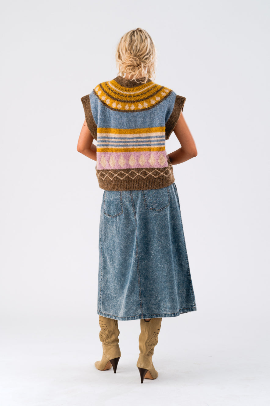Lollys Laundry Dicte Vest - Multi