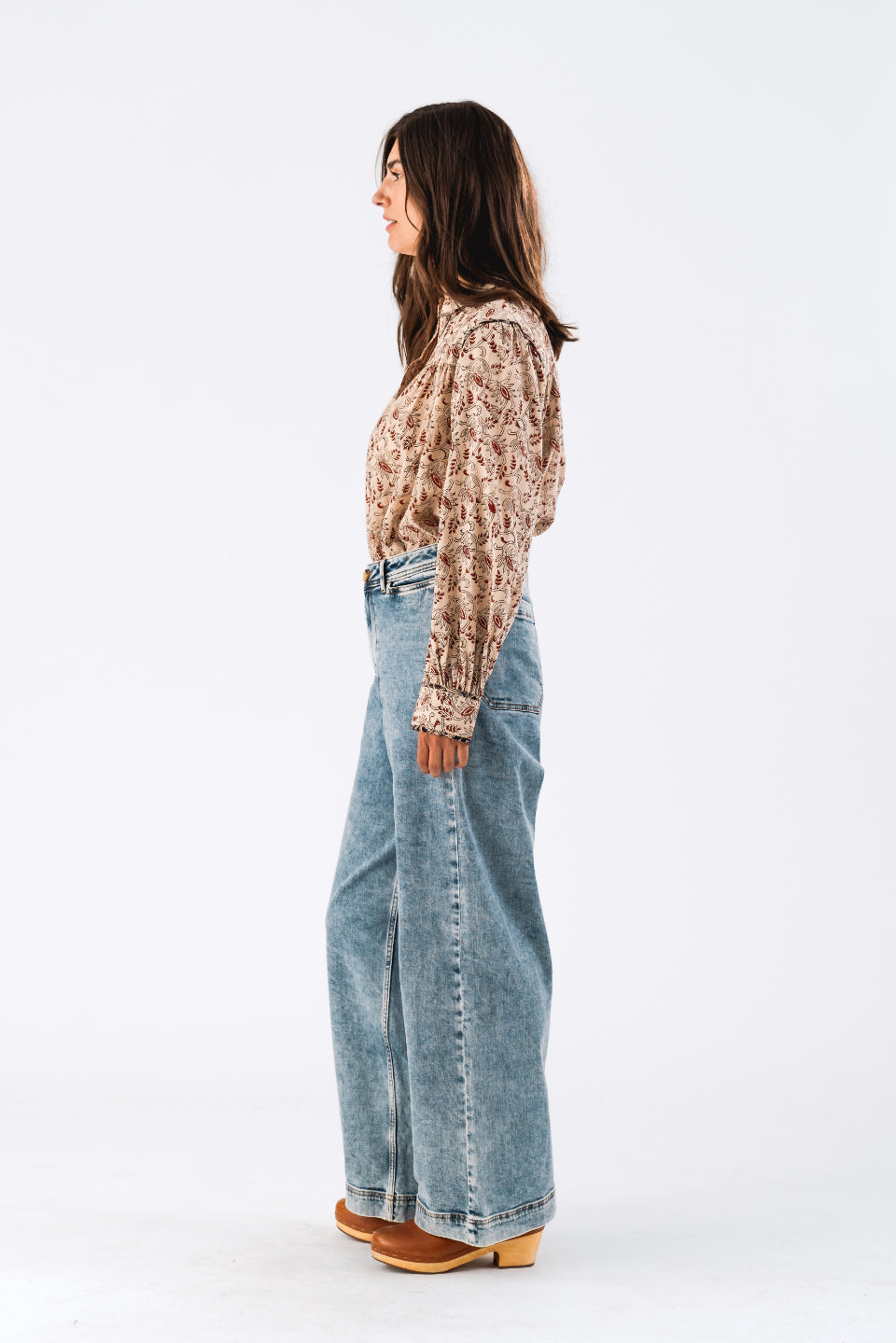 Lollys Laundry Rae LS Shirt - Flower Print