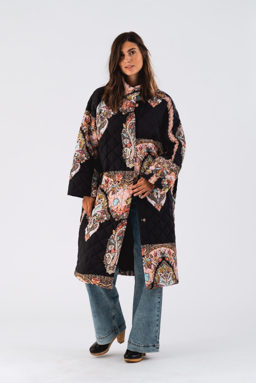 Lollys Laundry Randi Coat - Flower Print