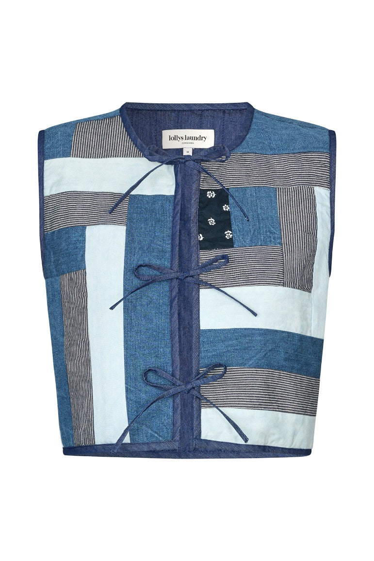 Lollys Laundry Ilsa Vest - Blue