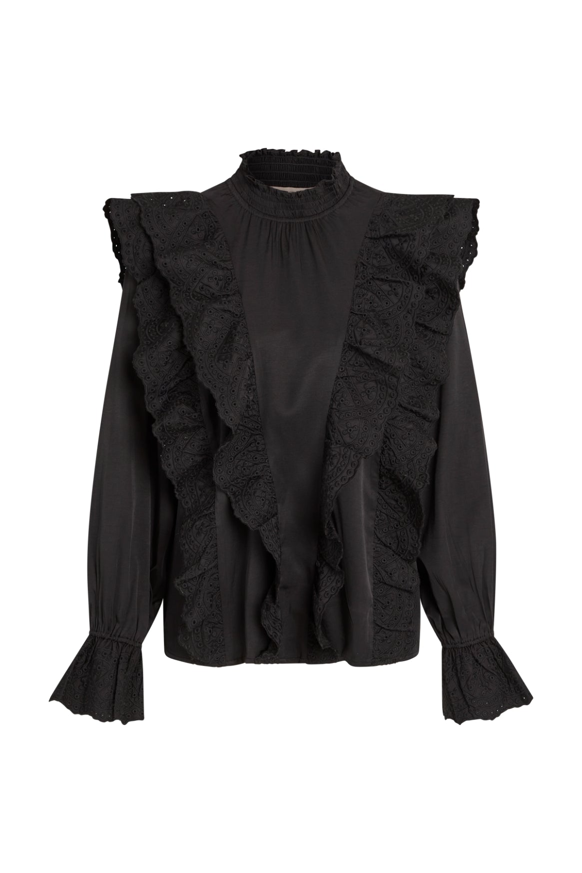 Rue de Femme Sandra Blouse - Black