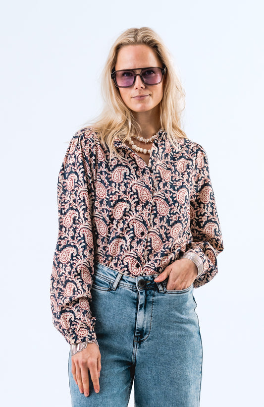Lollys Laundry RiverLL Shirt LS - Graphic Print