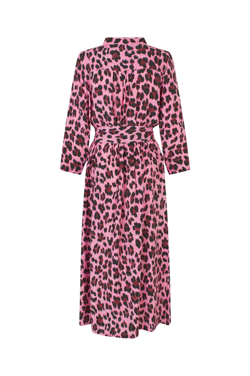Lollys Laundry HarperLL Maxi Dress 3/4 - Neon Pink