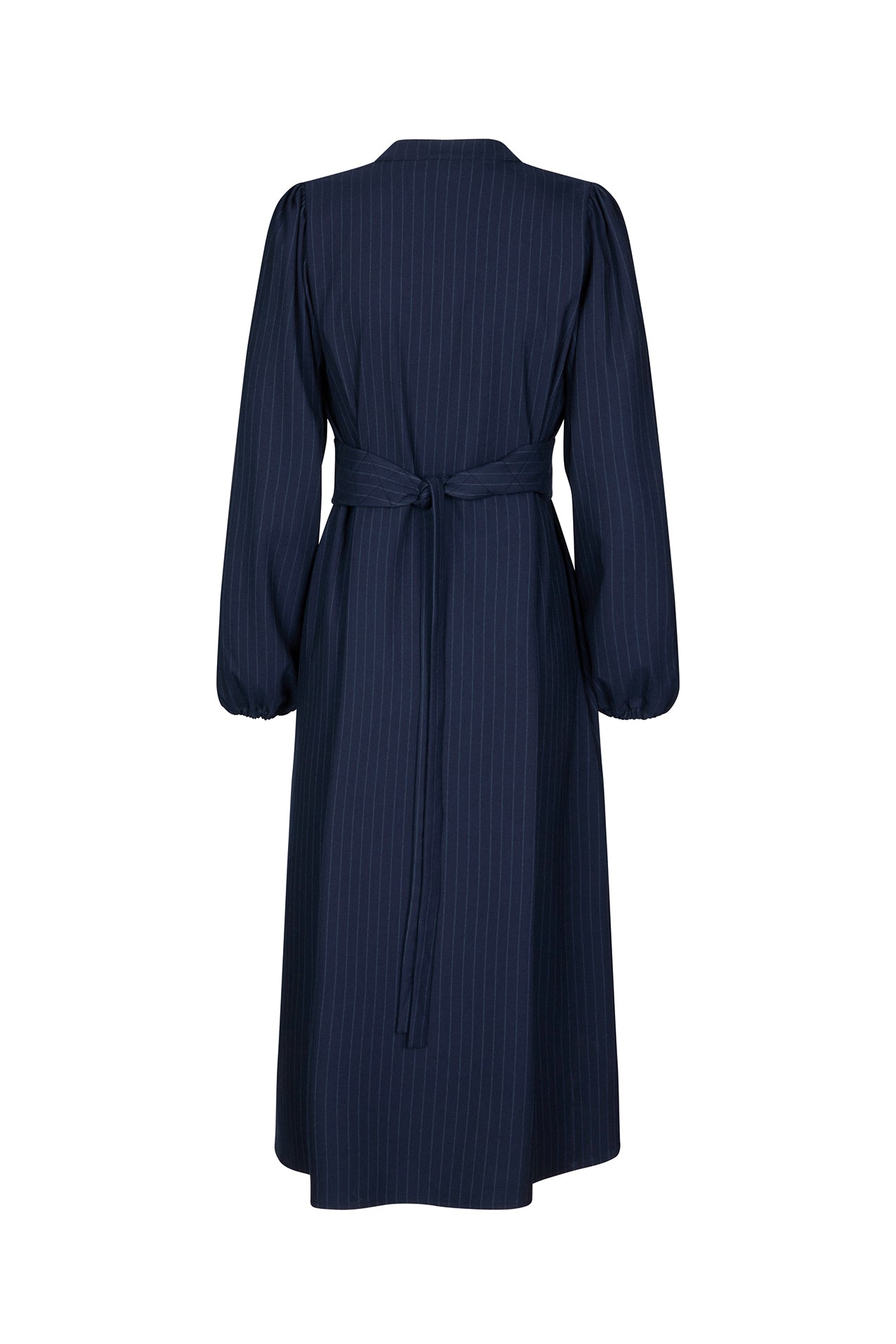 Lollys Laundry ParisLL Midi Dress LS - Dark Navy