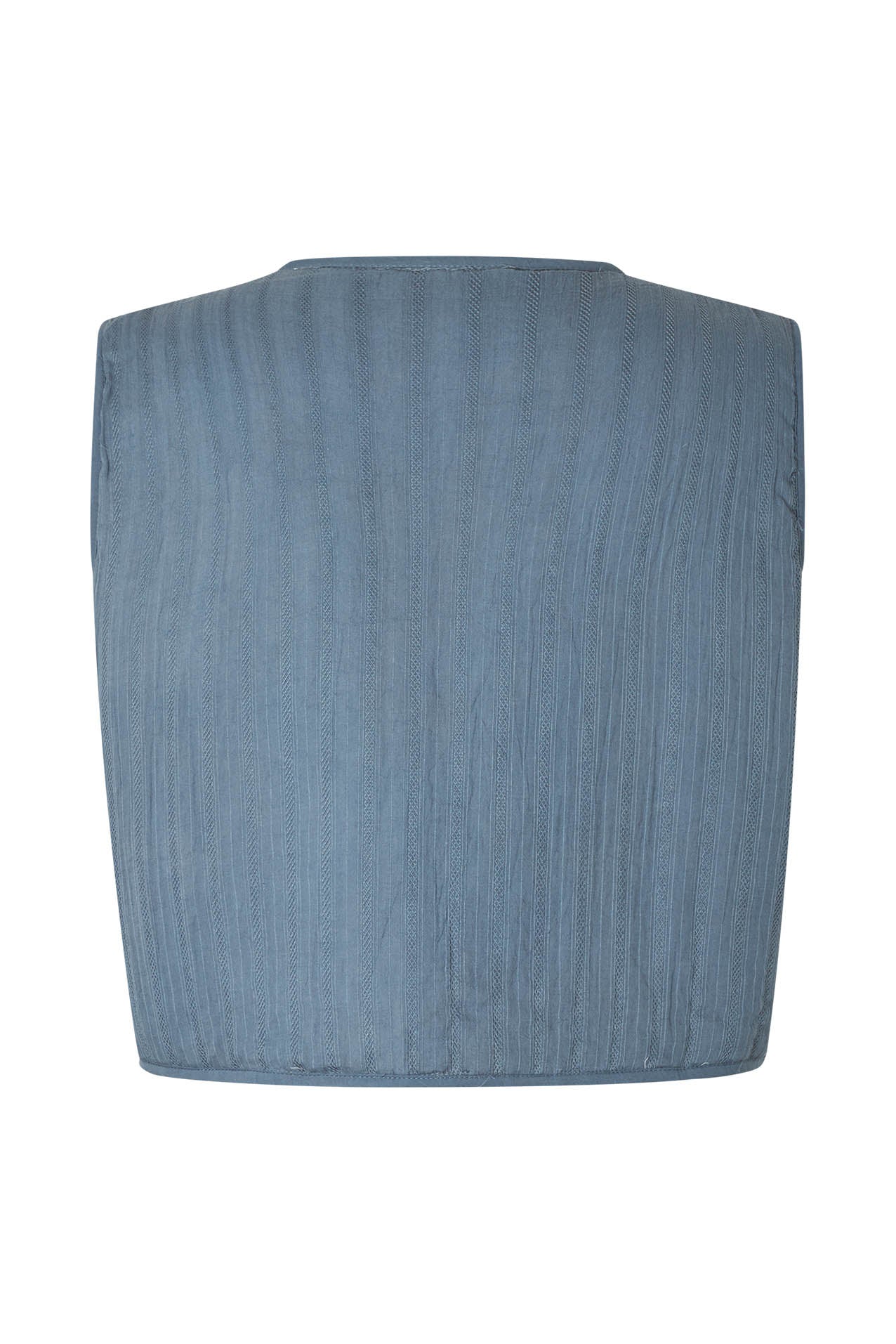 Lollys Laundry IlsaLL Vest - Dusty Blue