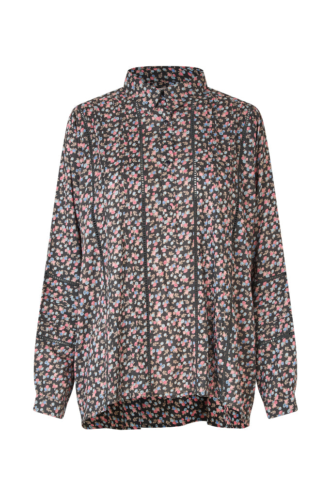 Lollys Laundry LariLL Shirt LS - Washed Black