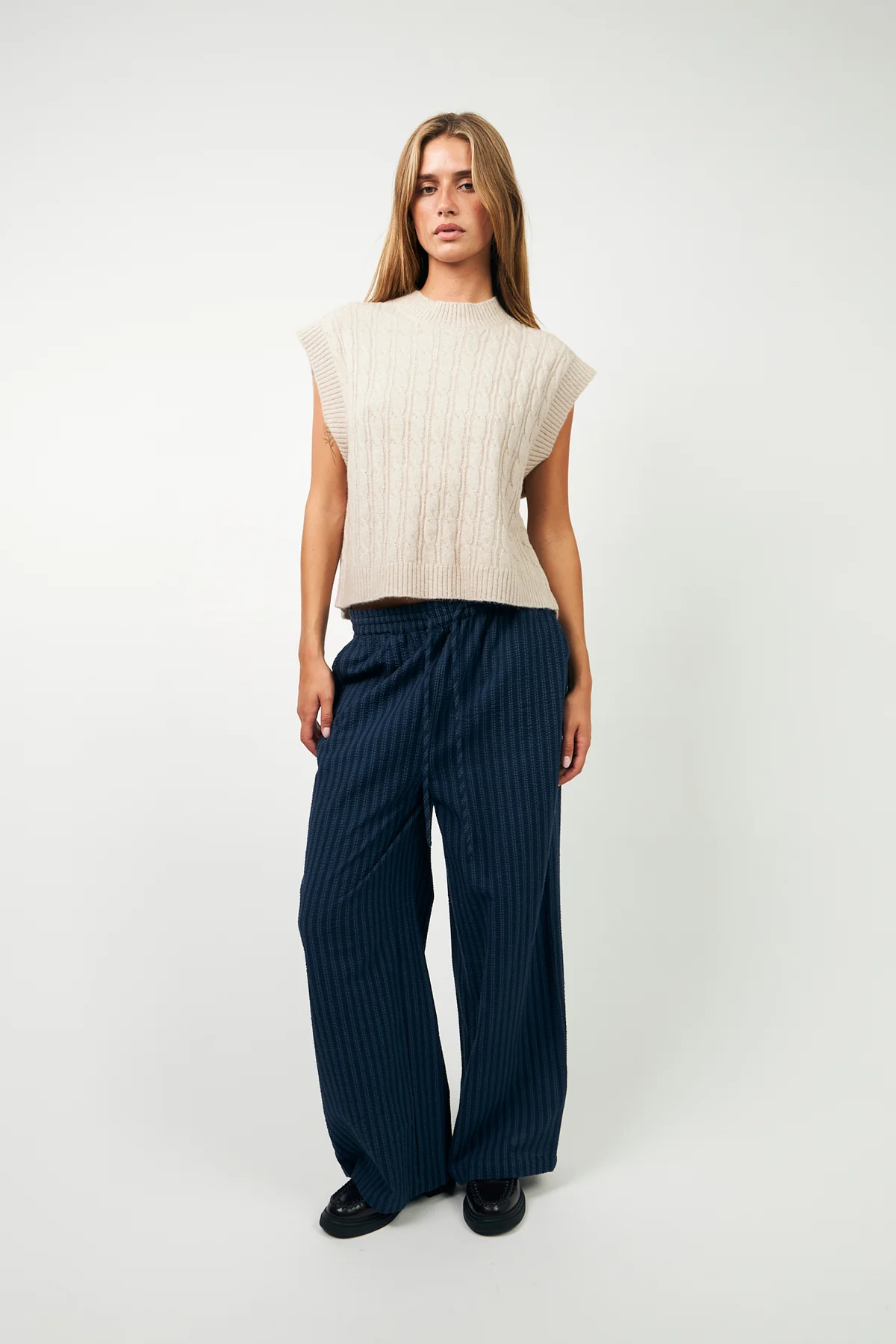 Lollys Laundry FinnLL Vest - Beige