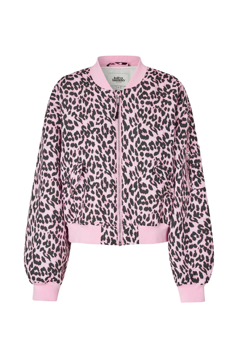 Lollys Laundry LiwLL Bomber Jacket LS - Leopard Print
