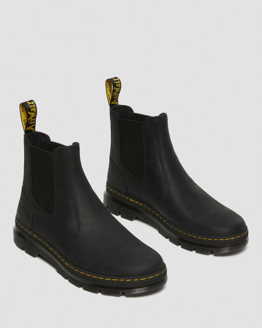 Dr Marten's Embury Chelsea Boot - Black Wyoming