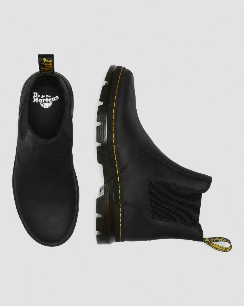 Dr Marten's Embury Chelsea Boot - Black Wyoming