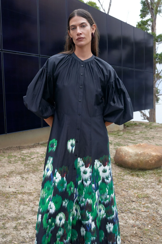 Elk Eller Dress - Arkte Print