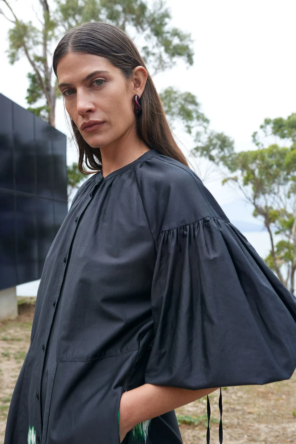 Elk Eller Dress - Arkte Print