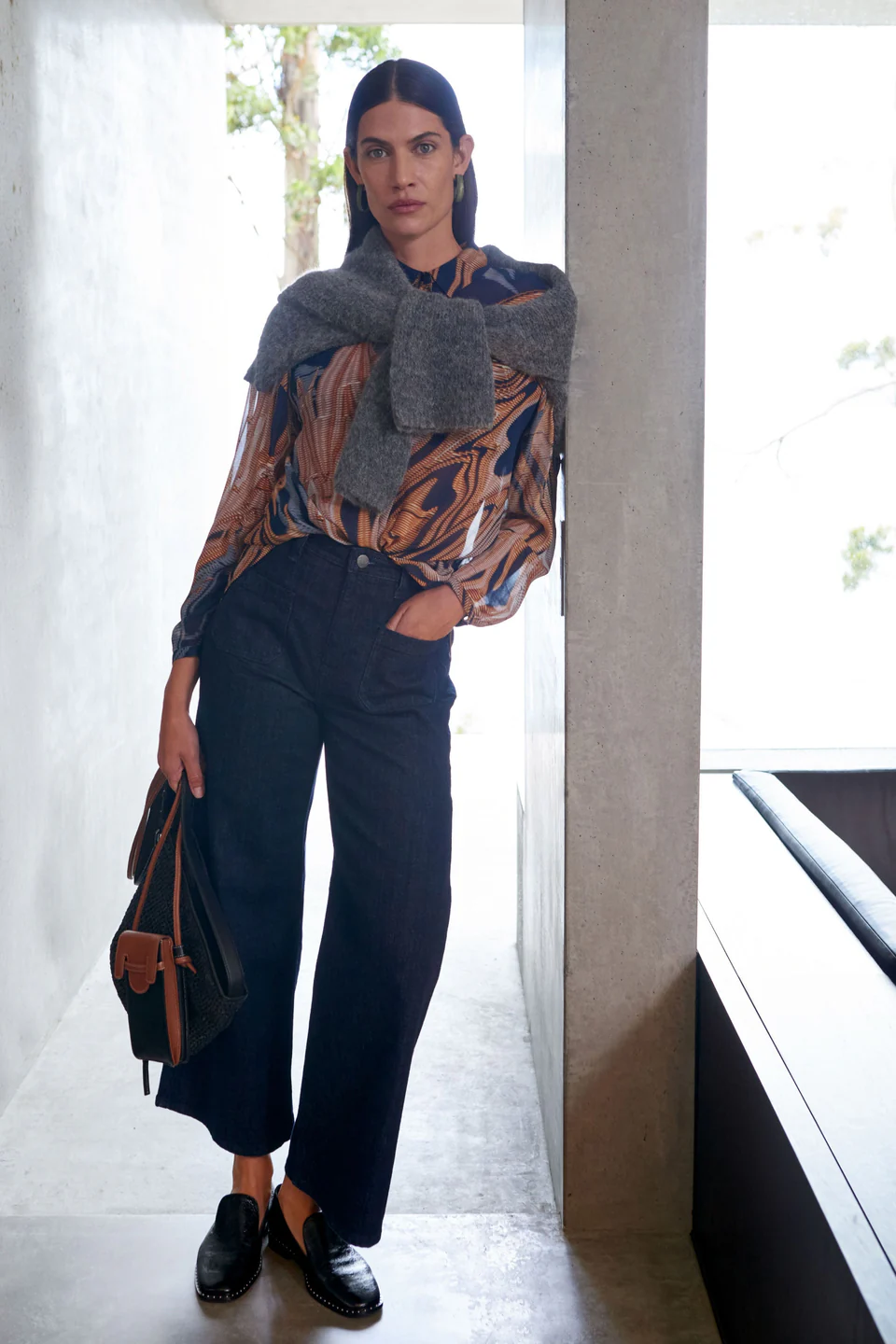 Elk Eir Sheer Shirt - Brandr Print