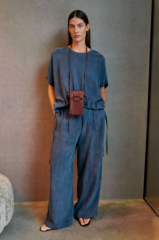 Elk Delme Pant - Blue Steel