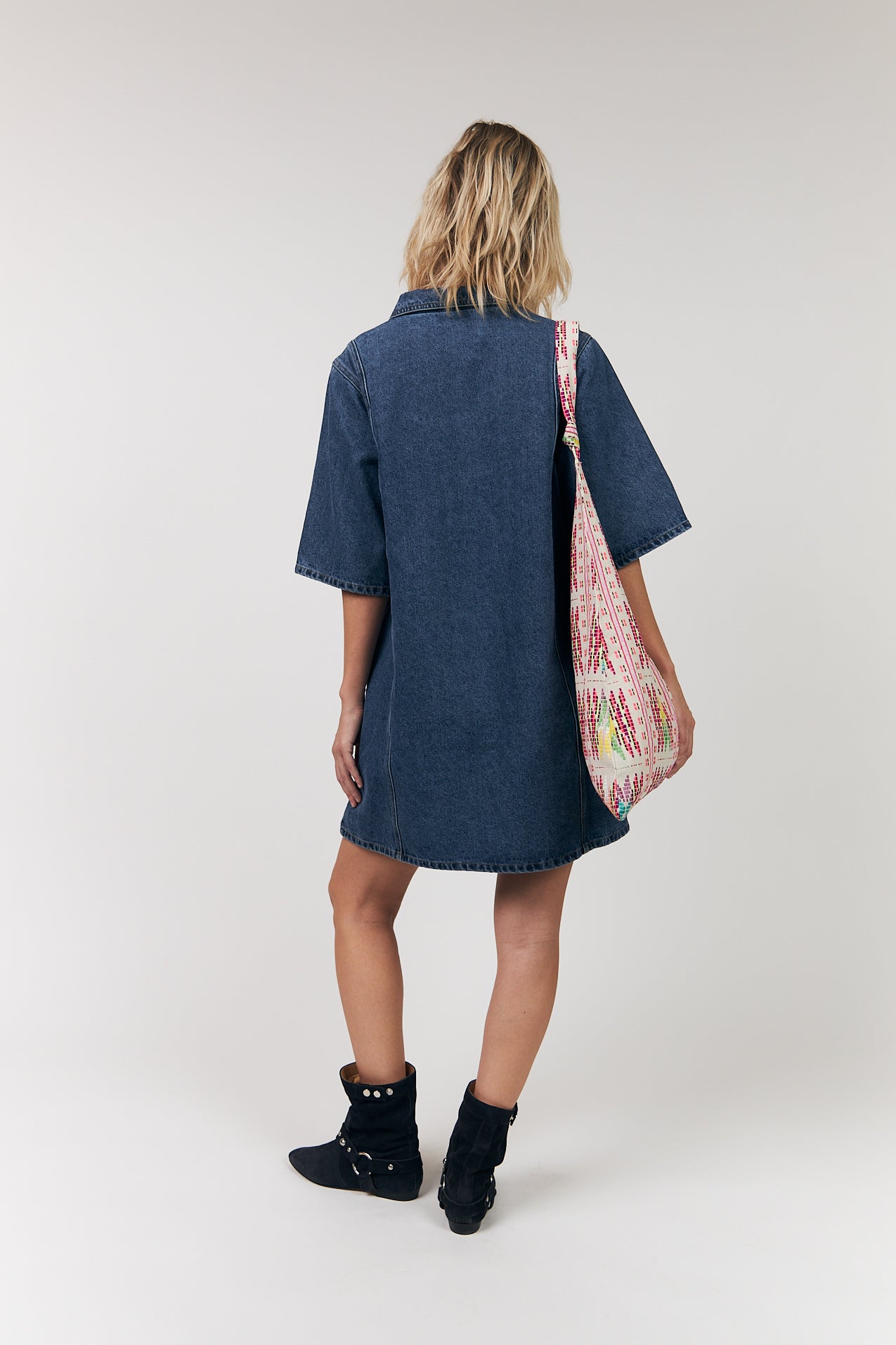 Lollys Laundry Mola Dress SS - Blue