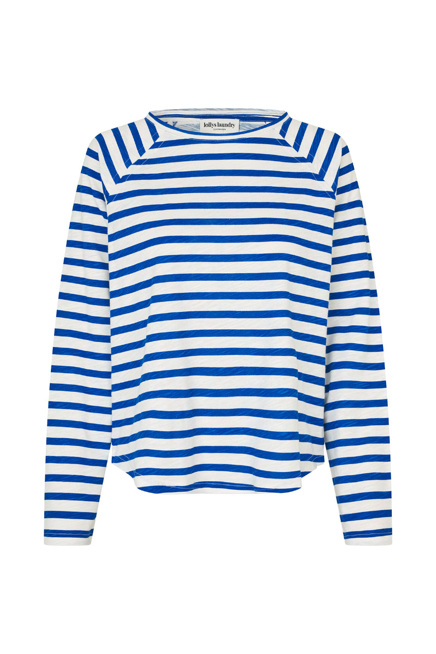 Lollys Laundry Liva Tee LS - 97 Neon Blue