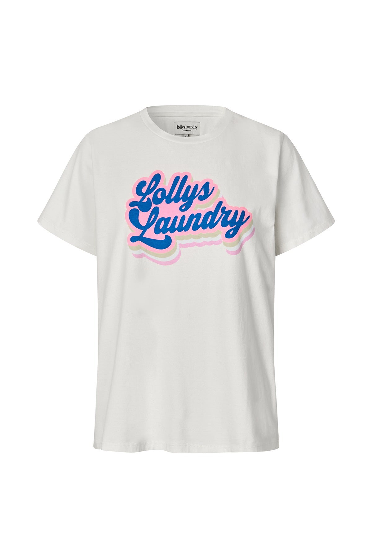 Lollys Laundry Roma Cloud Tee SS - White