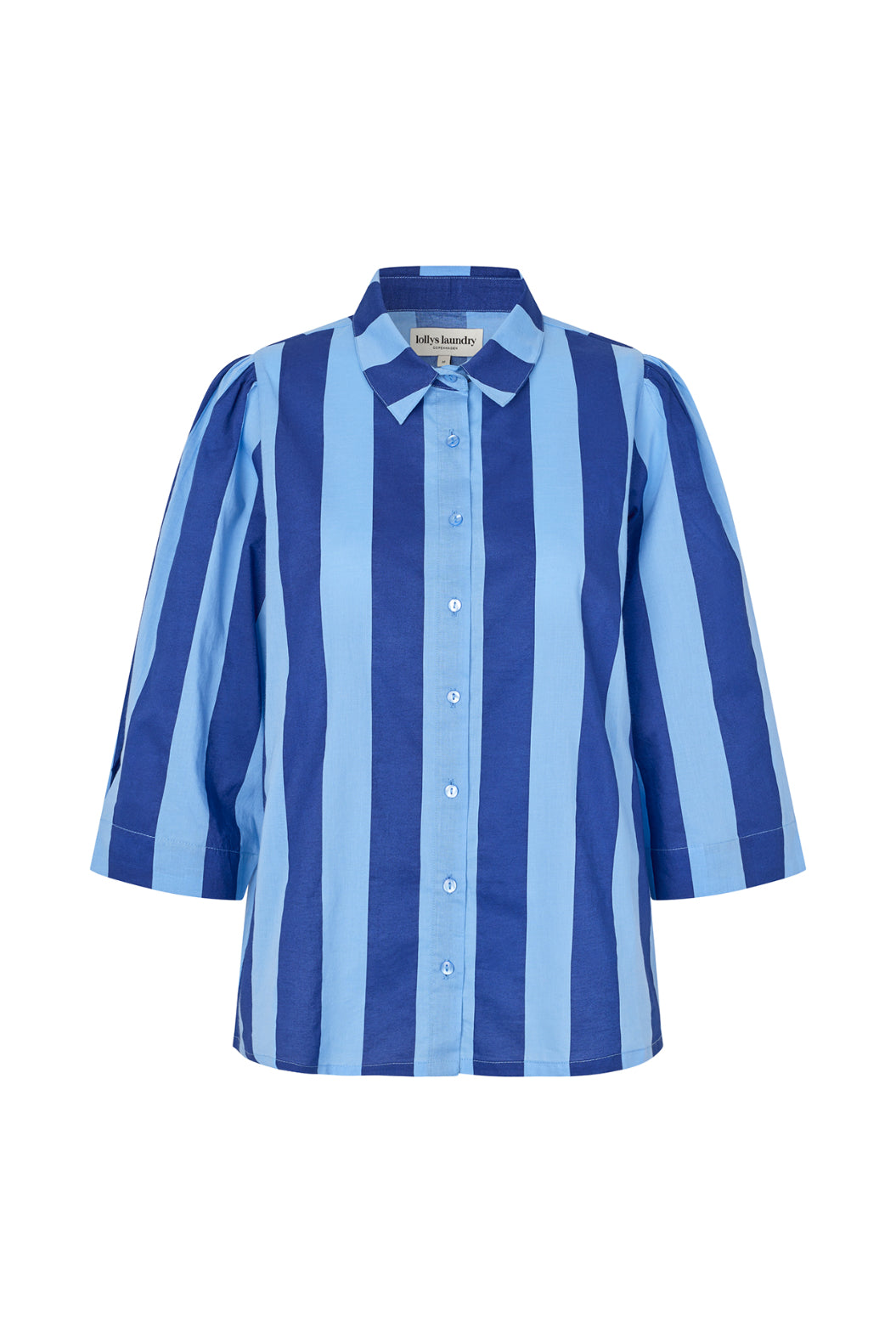 Lollys Laundry Bono Shirt SS - Blue Stripe