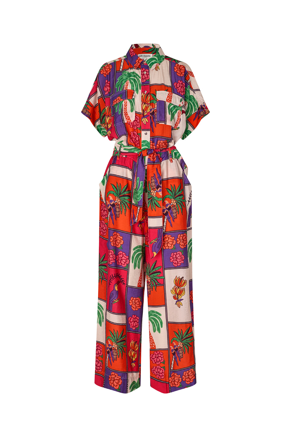 Lollys Laundry Mathilde Jumpsuit SS - Multi