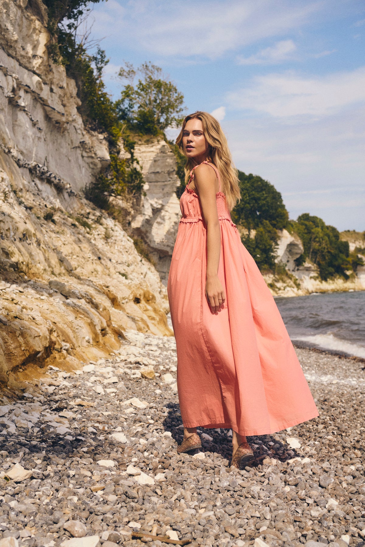Saint Tropez Rosaella Dress - Blooming Dahlia