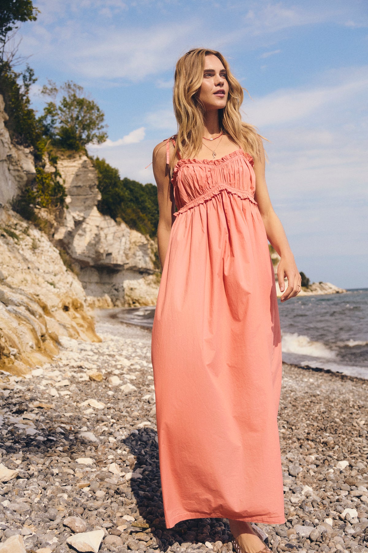 Saint Tropez Rosaella Dress - Blooming Dahlia