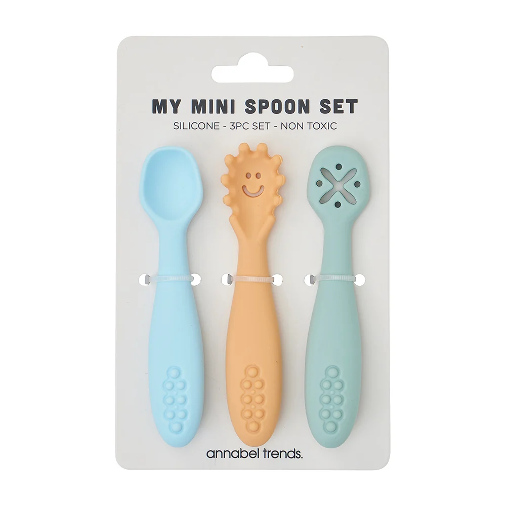 Annabel Trends Silicone Cutlery Set S/3 - Seaside