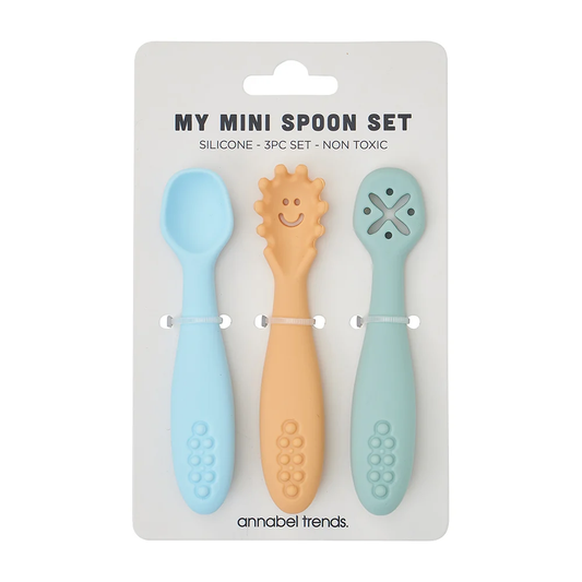 Annabel Trends Silicone Cutlery Set S/3 - Seaside