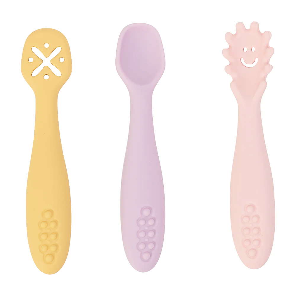 Annabel Trends Silicone Cutlery Set S/3 - Sunset