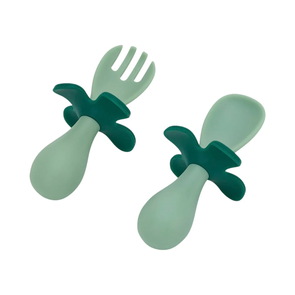 Annabel Trends Silicone Flower Fork & Spoon (Assorted)